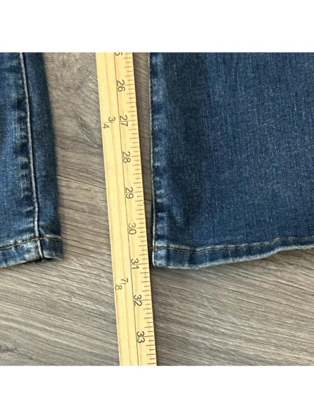 Judy Blue Flare Fit Jeans Womens 13/31 Med Blue High Rise Stretch Denim JB88172 - Picture 16 of 16